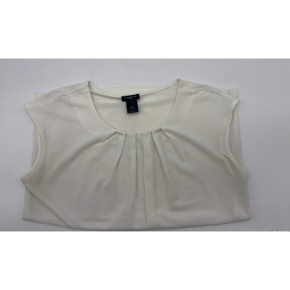 Ann Taylor Medium Petite white blouse - Picture 5 of 5